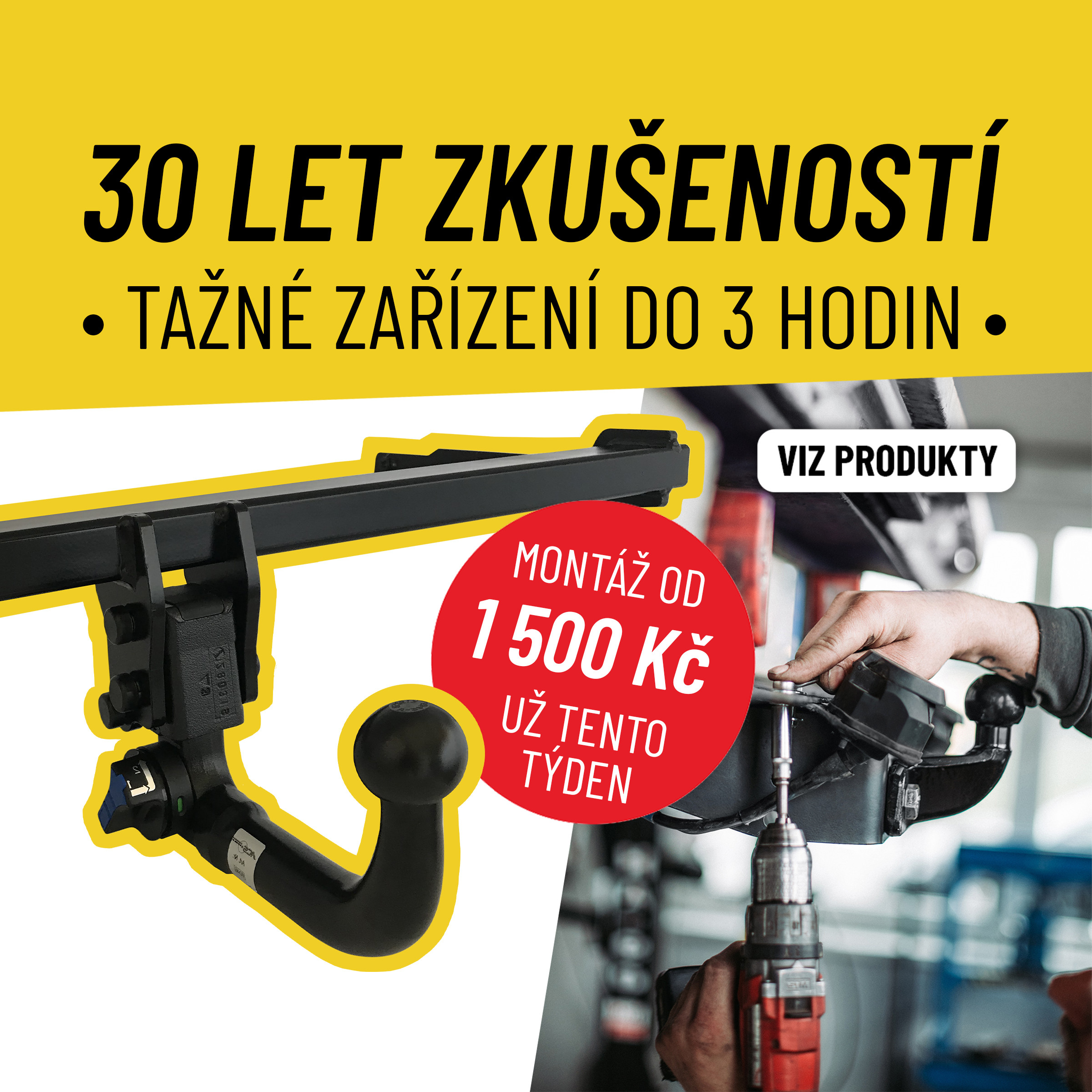 skusenosti s montazou taznych zarizeni